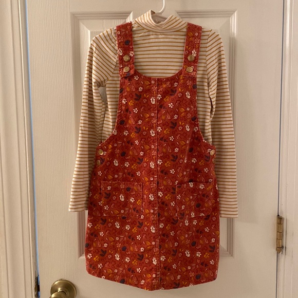 2-Piece Corduroy Jumper - Picture 1 of 10